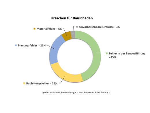 Statistik Ursachen Bauschaeden